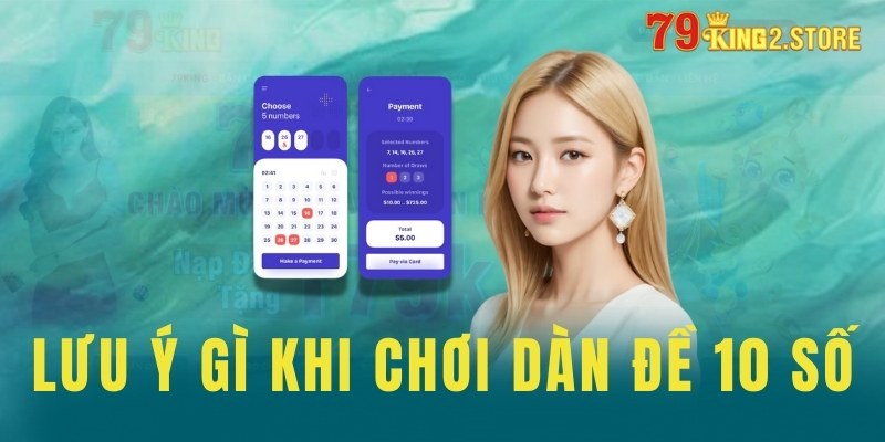 Lưu ý gì khi chơi dàn đề 10 số tại 79king